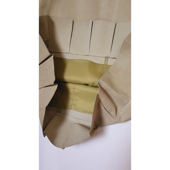 Rem Garson Genuine Suede Leather Skirt Size 8 - Picture 5 of 7